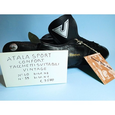 Scarpe da Calcio pelle Atala Sport Confort n 40 da Esposizione  Vintage 