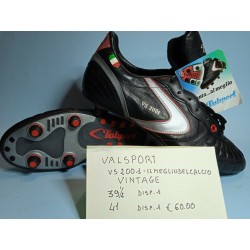 Scarpe da Calcio pelle Valsport VS 2001 n 41 da Esposizione  Vintage 