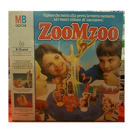 ZooMzoo - MB Giochi - Gioco da tavolo Vintage