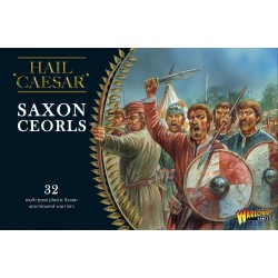 Saxon Ceorls - 28 mm hard plastic miniatures - Warlord Hail Caesar