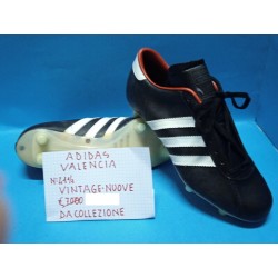 Scarpe Calcio pelle Adidas Valencia  n° 41 e 1/2 Esposizione Collezione Vintage