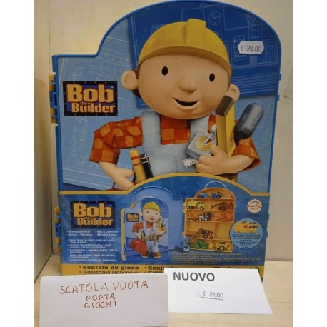 Scatola porta Giochi Bob the Builder Giochi Preziosi Vintage