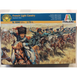 French Light Cavalry Napoleonic Wars Figures 48 Soldiers 1/72 N°6080 Italeri