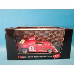 Alfa Romeo 33TT12 Prova Pescarolo Bell 1975 R239 Die Cast Model 1/43 Brumm