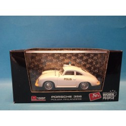 Porsche 356 Polizia Finlandese RS R198F 1939 Die Cast Model 1/43 Brumm