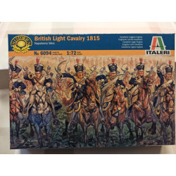 British Light Cavalry Napoleonic Wars Figures 17 Soldiers 1/72 N°6094 Italeri