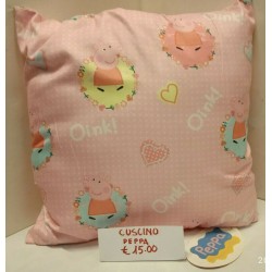 Peppa Pig Cuscino Rosa Originale