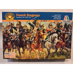 French Dragoon Napoleonic Wars Figures 34 pcs. 1/72 N°6015 Italeri