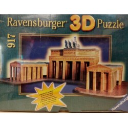 Ravensburger Puzzle 3D Brandeburg Gate Berlin 917 PCS. Glow in the Dark 