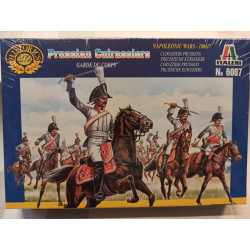 Prussian Cuirassiers Napoleonic Wars Figures 17 pcs. 1/72 N°6007 Italeri