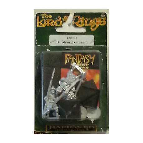 The Lord of the Rings Haradrim Spearmen II Metal Miniature 28mm Harlequin LR4012