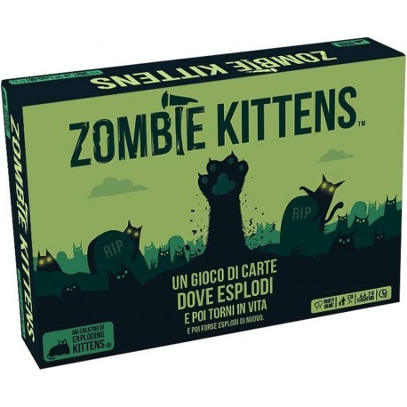 Zombie Kittens Exploding Kittens - gioco in italiano - Asmodee