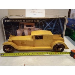 Macchina Wooden Replicas of Classic Cars in Legno 35 cm Vintage 