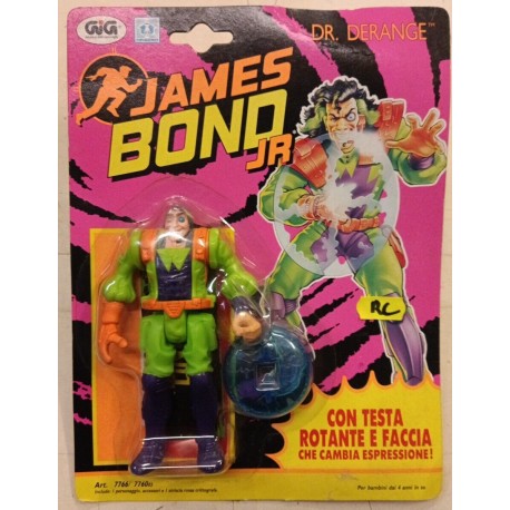 James Bond JR - DR. DERANGE - Action Figure HASBRO GIG - 1992