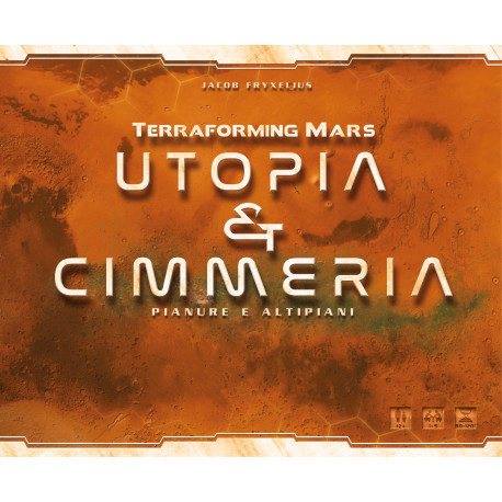 Utopia e Cimmeria Terraforming Mars espansione  in Italiano Ghenos