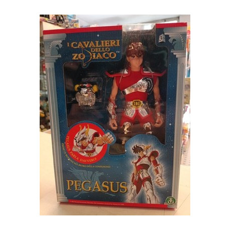 Cavalieri dello Zodiaco Saint Seiya Pegasus Parlante 30 cm. Vintage GP