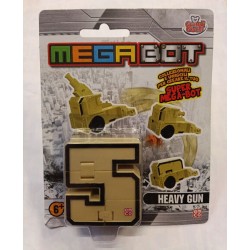 Mega Bot HEAVY GUN N.5 - Robot Combinabile MOD.1 Grandi Giochi