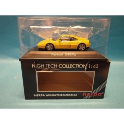 Ferrari 348 tb colore Giallo High Tech Die Cast Model 1/43  Herpa