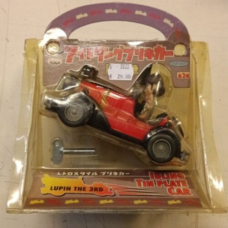 LIPN 3 FUJIKO MERCEDES Tin Plate Car Rossa Banpresto 2001