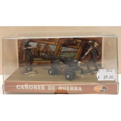 Soldati con Cannone da Guerra Epoca Pirata Figures Soldiers 1/32 N°505 Play me