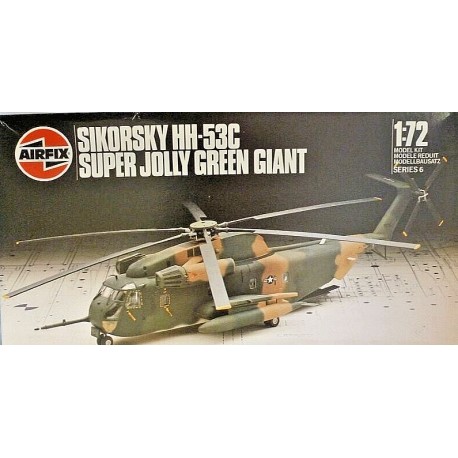 Sikorsky HH-53C Super Jolly Green Giant - Scala 1/72 Plastic Model Kit Airfix