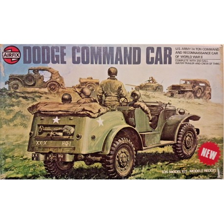 Dodge Command Car US - Scala 1/32 Plastic Model Kit Airfix