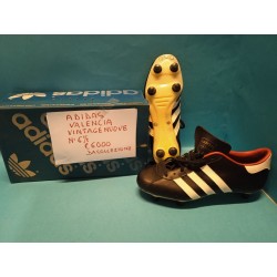 Scarpe Calcio pelle Adidas Valencia  n° 6 e 1/2 Esposizione Collezione Vintage