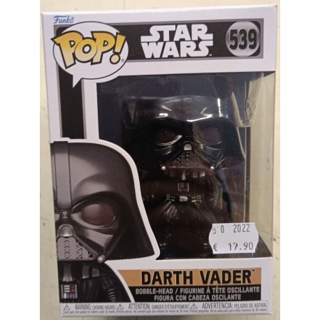 Pop Television Star Wars  Darth Vader Action Figure 539 Funko