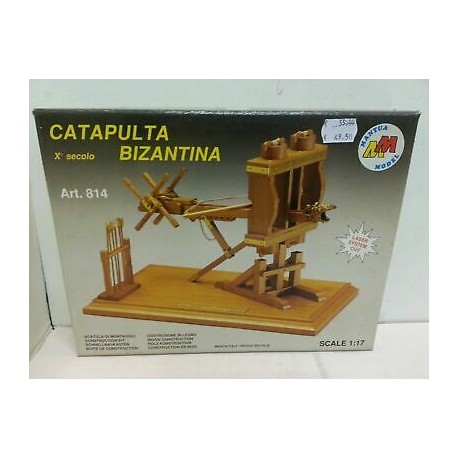 Catapulta Bizantina  X Sec Scatola di Montaggio Legno 160x240 mm Art 814 Mantua 