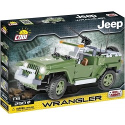 COBI US Army Jeep Wrangler Militare, 24260 - Modello di costruzione