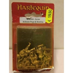 Soviet Rifles 8 Metal Miniature II Guerra Mondiale 25mm WW2008 Harlequin WW2