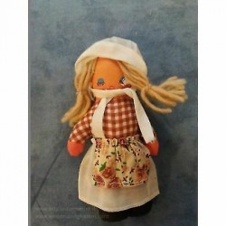 Bimba Bon bon - in panno - Bambole - Doll - 16 cm. - Gig