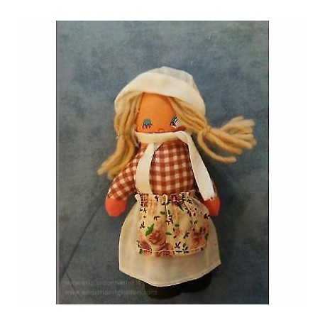 Bimba Bon bon - in panno - Bambole - Doll - 16 cm. - Gig