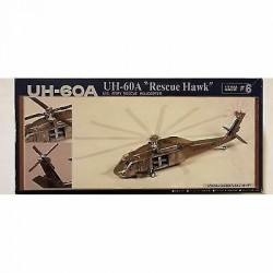 Fujimi - UH60 Rescue Hawk US Army Helicopter plastic kit 1/72 made in japan