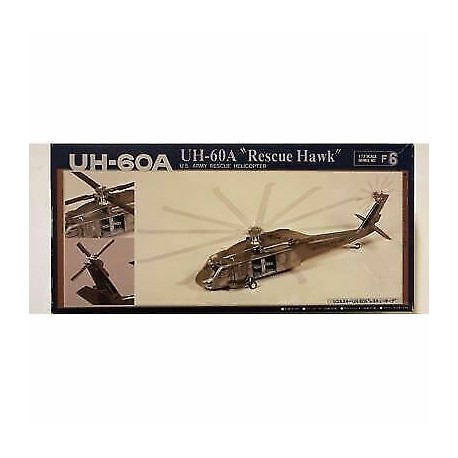 Fujimi - UH60 Rescue Hawk US Army Helicopter plastic kit 1/72 made in japan