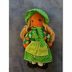 Bimba Bon bon - in panno - Bambole - Doll - 16 cm. - Gig