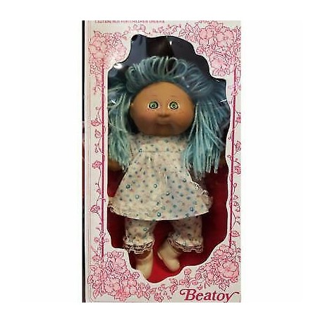 Bambolina anni '80 tipo Cabbage vestitino bianco - A Doll to Love Specially for 