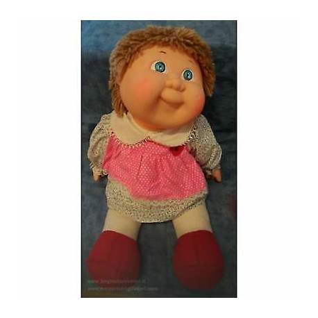 Bambola  tipo Cabbage Patch Kids  con musica e cuore che si illumina funzionante