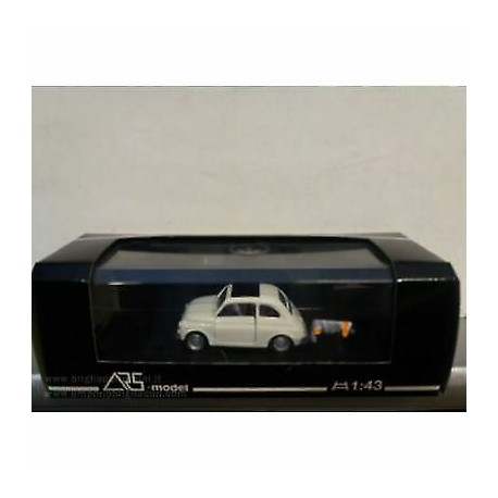 ARS MODEL - FIAT500 -  die cast metal model  1/43 in metallo art.vintage