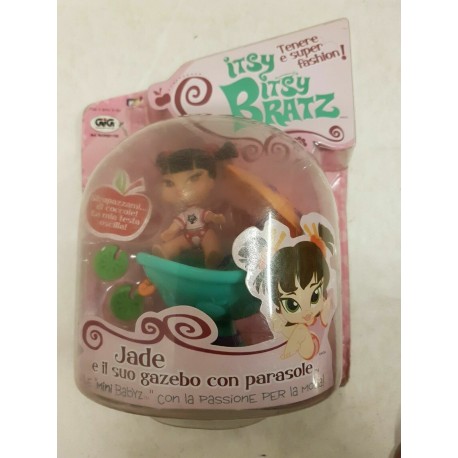 Itsy Itsy Bratz Jade e il suo Gazebo con Parasole Bambola Doll GiG