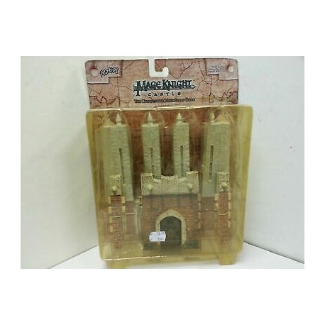 Mage Knight Castle Castello in plastica 28mm. Warhammer War games Wizkids