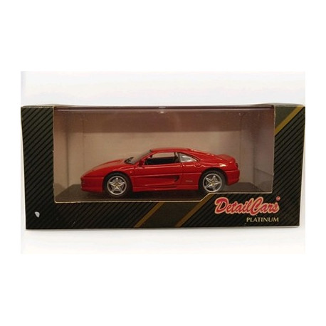 Detail Cars Platinum 1/43 Ferrari F 355 1994 Coupe Red Art 290 Diecast Model Box