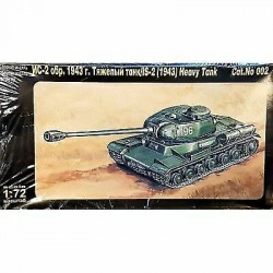 IMP - WWII RUSSIAN TANK IS2 1943 - 1/72 Plastic Model KIT