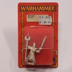 Warhammer Fantasy High Elves Mage Metal Miniature 28 mm Citadel GW