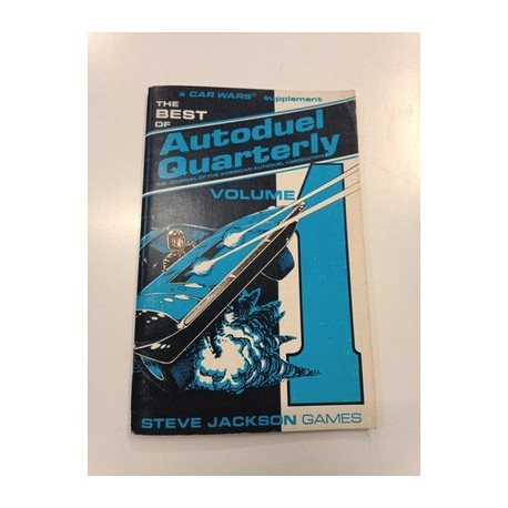 Car Wars Supplement Autoduel Quarterly Volume 1 S. Jackson Games