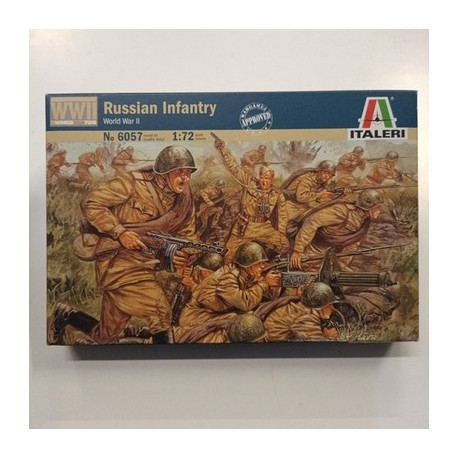 Italeri 6057 - Russian Infantry  scala 1/72 Soldatini 