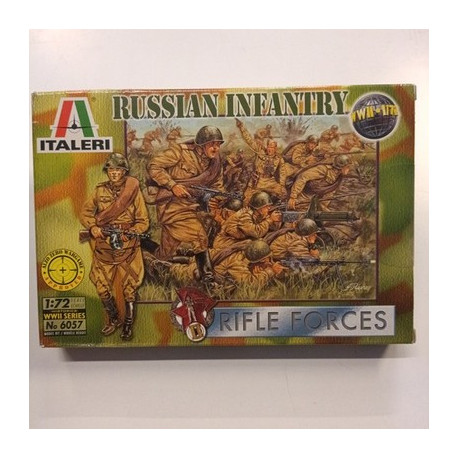 Italeri Russian Infantry WW2 1/72 IT6057A Soldatini 