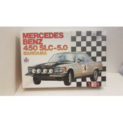 Merceds Benz 450 SLC 5.0 Bandama Rally Kit Plastic 1:24  Esci N°3018