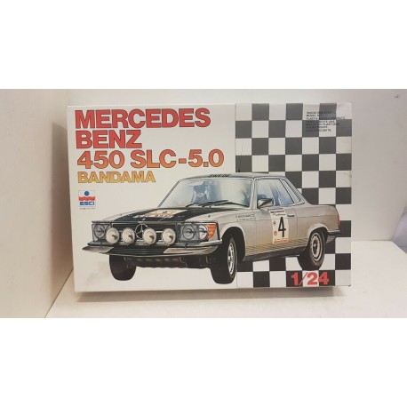 Merceds Benz 450 SLC 5.0 Bandama Rally Kit Plastic 1:24  Esci N°3018