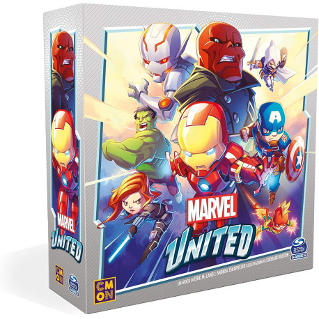 Marvel United Gioco Base - Gioco da Tavolo - Italiano Spin Master CMON